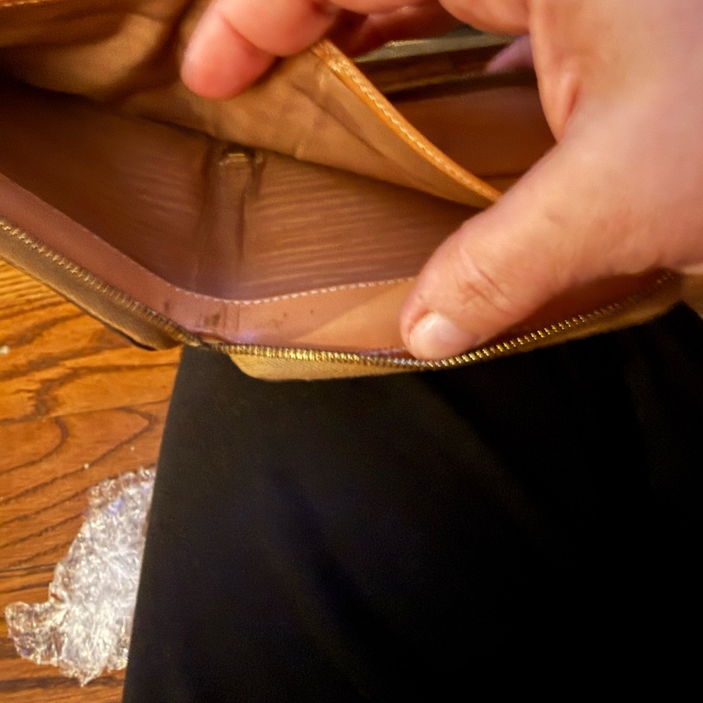 Brown Celine Patterned Small Wallet Pre-Owned Vin… - image 8